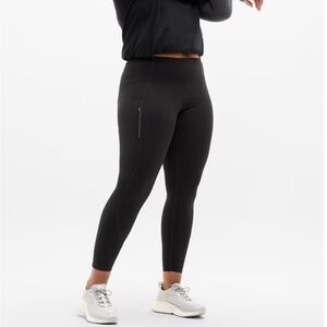 Athleta Rainier High Rise Legging - XL Black